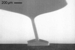 Etching of microfluidc structures in silicon